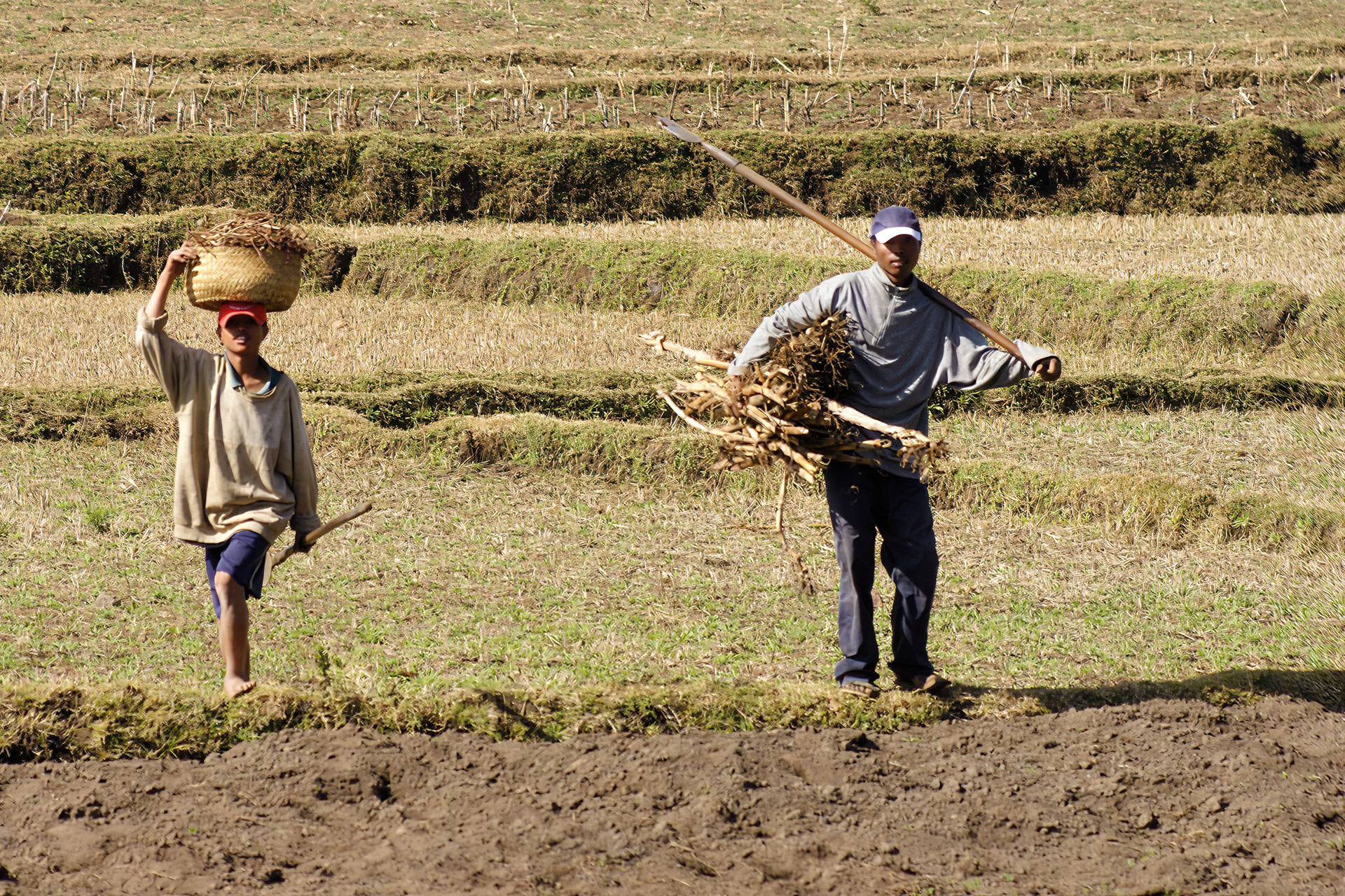 Wanderung vom Lac Tritriva zum Lac Andraikiba